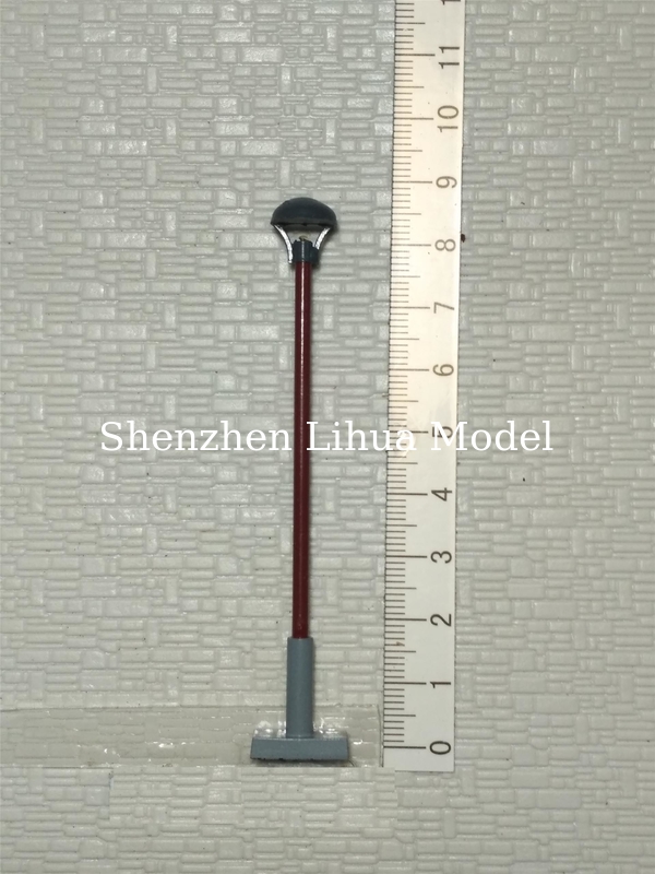 model metal street lamppost---1:150 scale street light,1:100 architectural model lamp,model materials