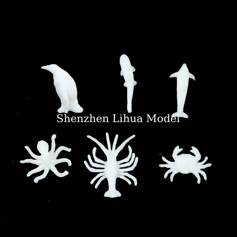 model fish-model animals---model scale figures model painted fish,scale model sea fishes