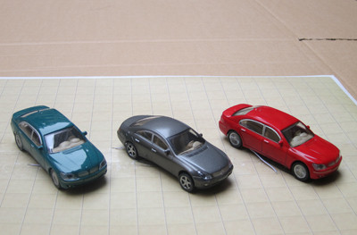 plastic color car no light-miniature scale car,architectural model stuffs,ABS mini car,model accessories